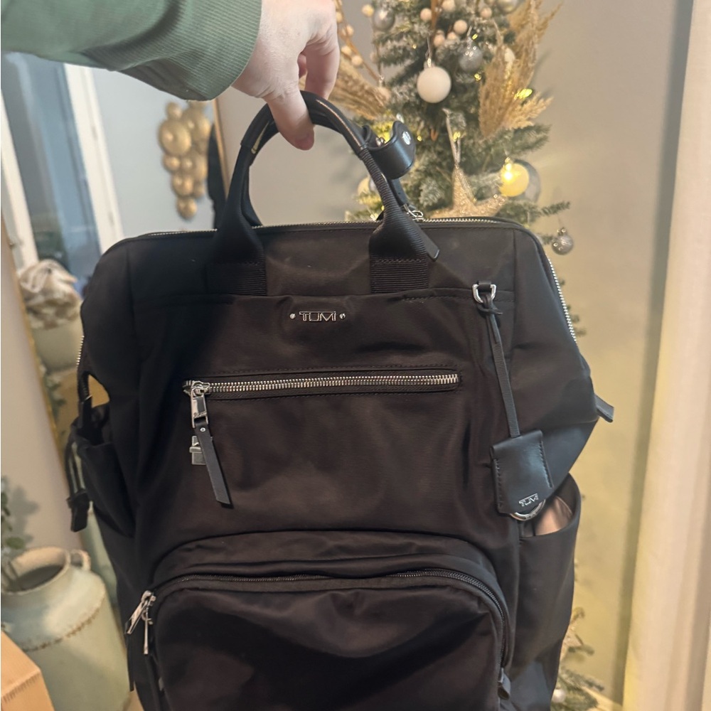 Tumi Black Backpack